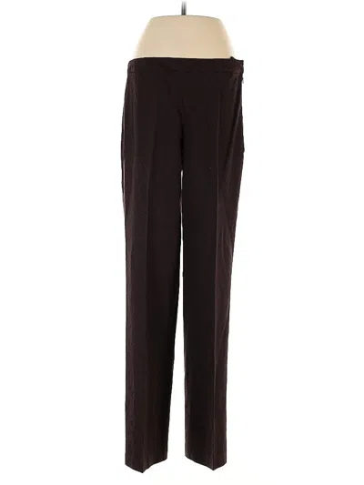 Pre-owned Worth Dress Pants In Brown