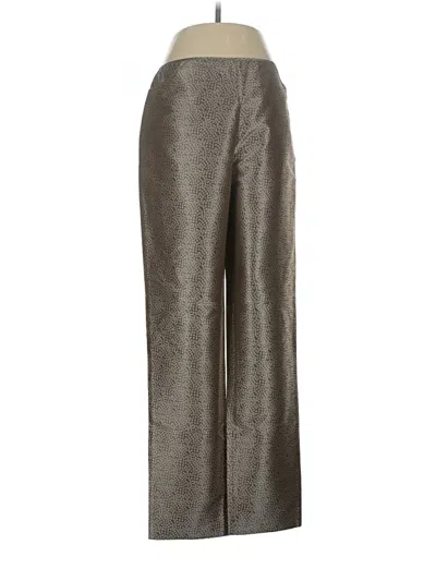 Pre-owned Worth Dress Pants In Silver