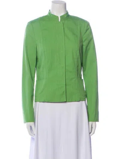 Pre-owned Worth Evening Jacket In Green