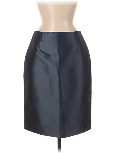 Pre-owned Worth Formal Skirt In Black