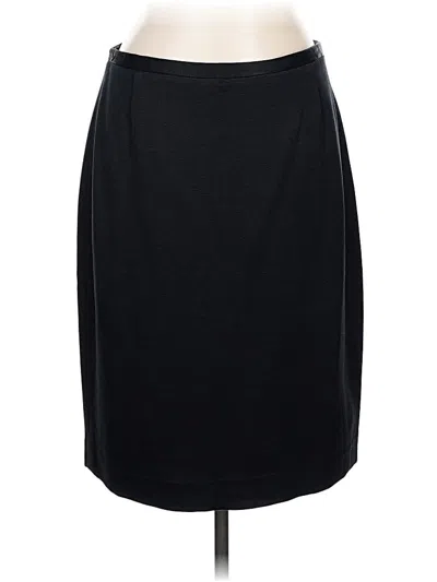 Pre-owned Worth Formal Skirt In Black