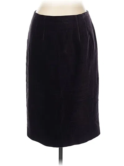 Pre-owned Worth Formal Skirt In Black