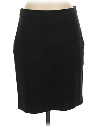 Pre-owned Worth Formal Skirt In Black