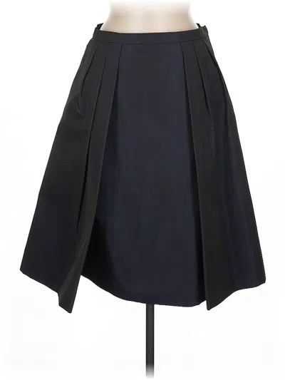 Pre-owned Worth Formal Skirt In Black