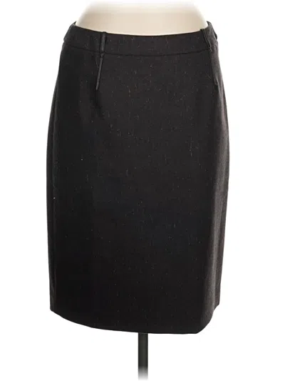 Pre-owned Worth Formal Skirt In Black