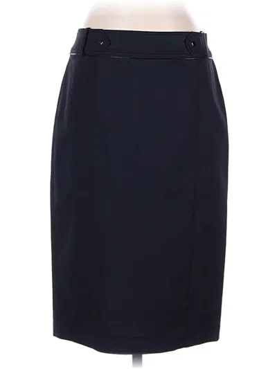 Pre-owned Worth Formal Skirt In Blue