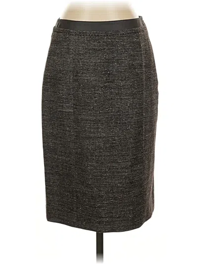 Pre-owned Worth Formal Skirt In Brown