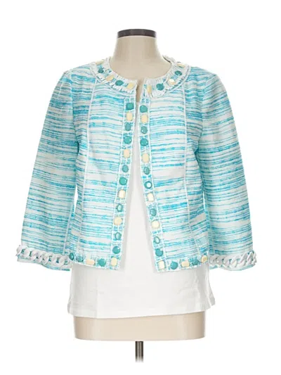 Pre-owned Worth Jacket In Blue