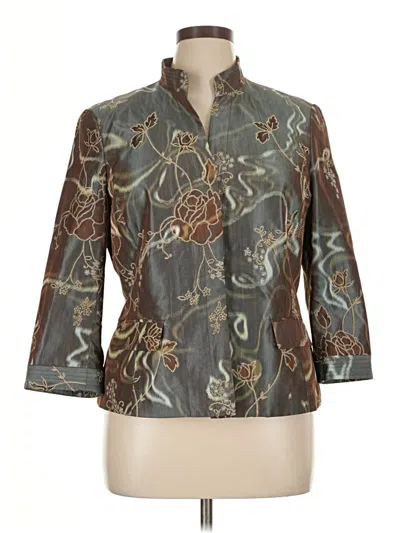 Pre-owned Worth Jacket In Brown