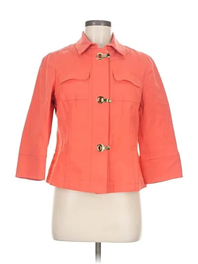 Pre-owned Worth Jacket In Orange