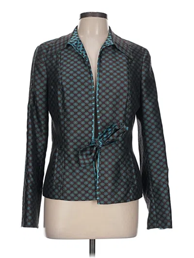 Pre-owned Worth Jacket In Teal