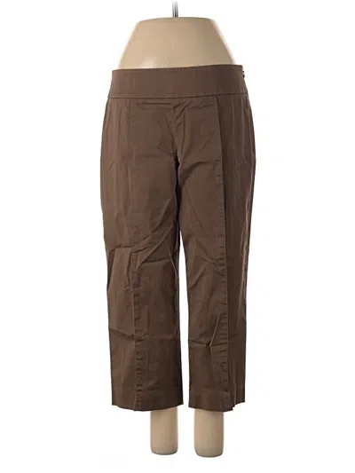 Pre-owned Worth Khaki Pant In Brown