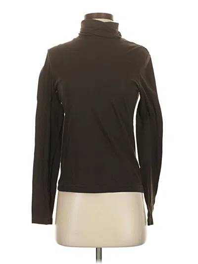 Pre-owned Worth Long Sleeve Turtleneck In Brown