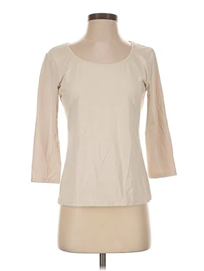 Pre-owned Worth New York 3/4 Sleeve T-shirt In Tan