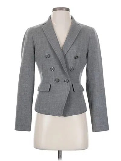 Pre-owned Worth New York Blazer Jacket In Gray