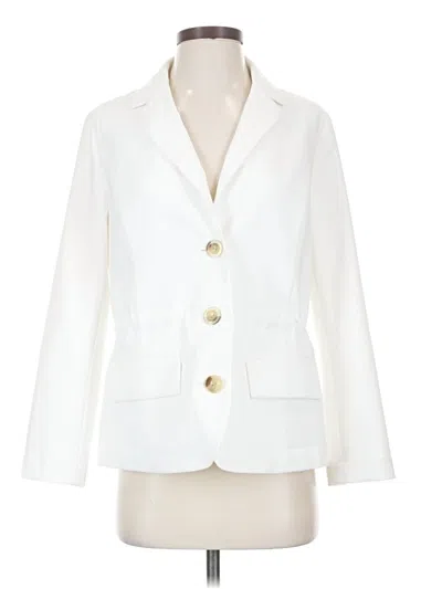 Pre-owned Worth New York Blazer Jacket In White