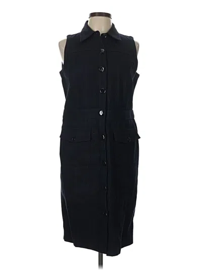 Pre-owned Worth New York Casual Dress In Black