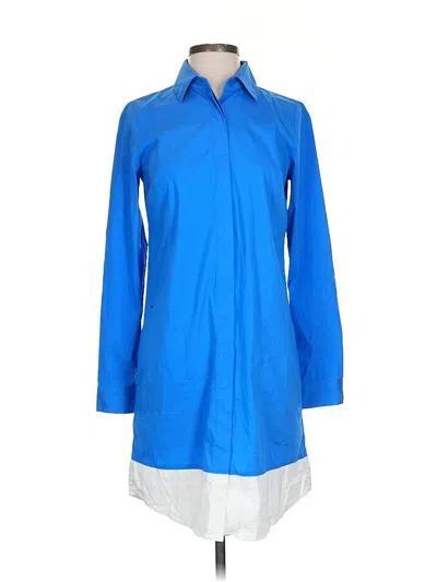 Pre-owned Worth New York Casual Dress In Blue