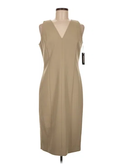 Pre-owned Worth New York Casual Dress In Brown