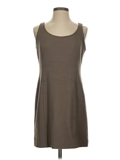 Pre-owned Worth New York Casual Dress In Brown