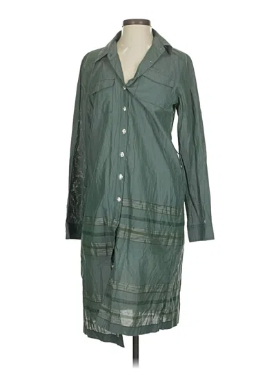 Pre-owned Worth New York Casual Dress In Green