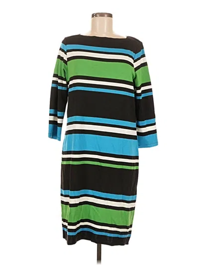 Pre-owned Worth New York Casual Dress In Green