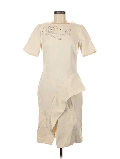 Pre-owned Worth New York Casual Dress In Ivory