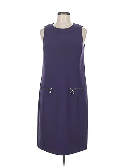 Pre-owned Worth New York Casual Dress In Purple