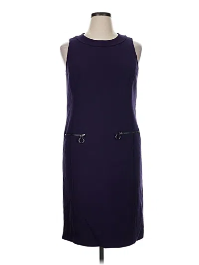 Pre-owned Worth New York Casual Dress In Purple