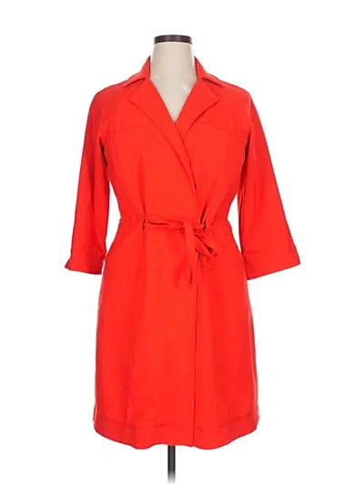Pre-owned Worth New York Casual Dress In Red