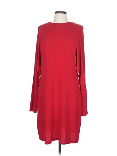 Pre-owned Worth New York Casual Dress In Red