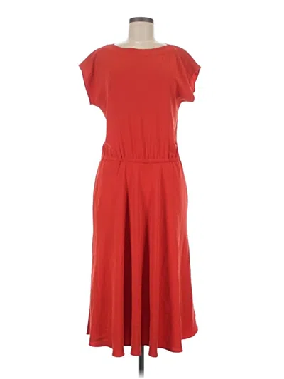 Pre-owned Worth New York Casual Dress In Red