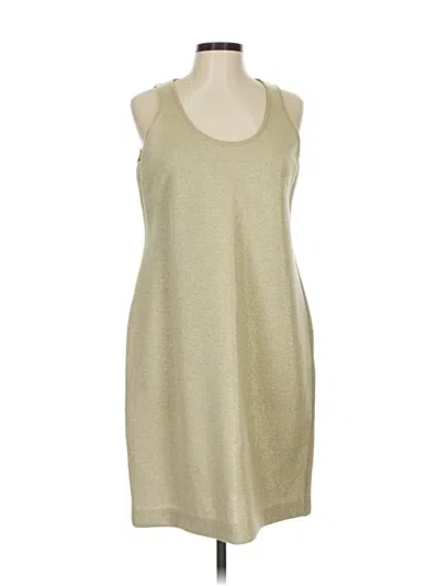 Pre-owned Worth New York Casual Dress In Tan