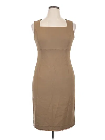 Pre-owned Worth New York Casual Dress In Tan