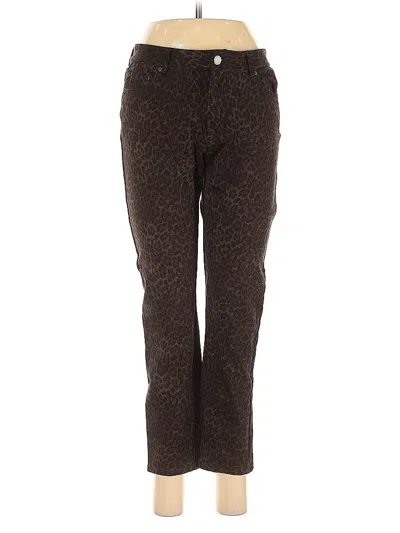 Pre-owned Worth New York Casual Pants In Brown