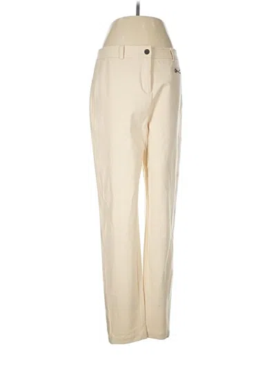Pre-owned Worth New York Casual Pants In Ivory