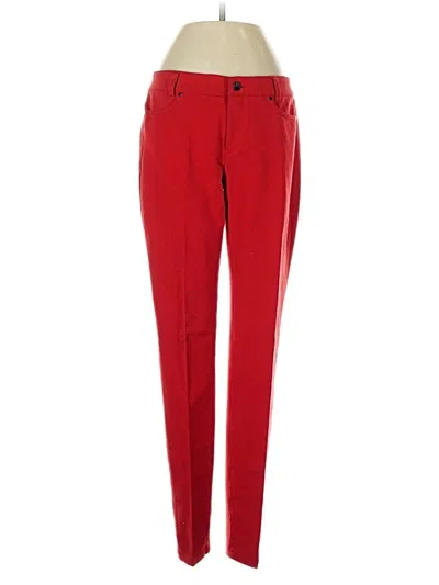Pre-owned Worth New York Casual Pants In Red