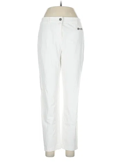 Pre-owned Worth New York Casual Pants In White