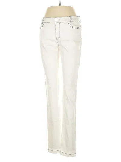 Pre-owned Worth New York Casual Pants In White