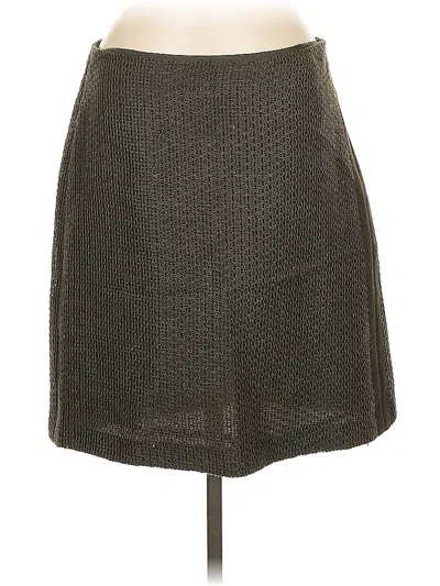 Pre-owned Worth New York Casual Skirt In Gray