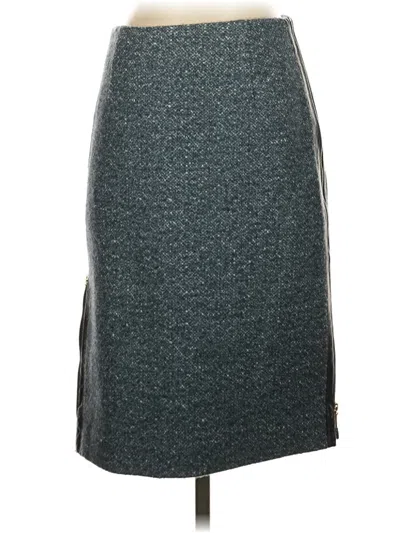 Pre-owned Worth New York Casual Skirt In Gray