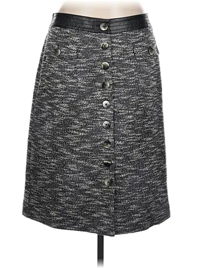 Pre-owned Worth New York Casual Skirt In Gray
