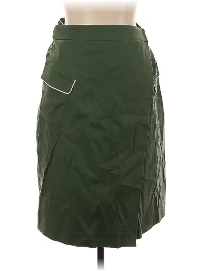 Pre-owned Worth New York Casual Skirt In Green