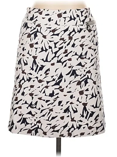 Pre-owned Worth New York Casual Skirt In White