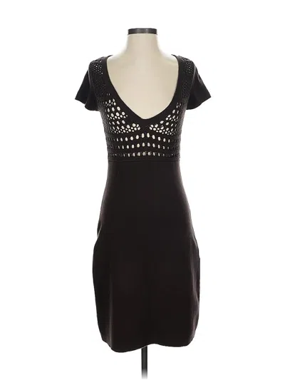 Pre-owned Worth New York Cocktail Dress In Black