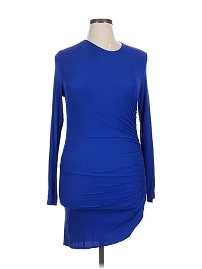 Pre-owned Worth New York Cocktail Dress In Blue