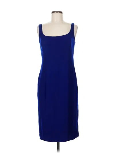 Pre-owned Worth New York Cocktail Dress In Blue