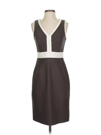 Pre-owned Worth New York Cocktail Dress In Brown