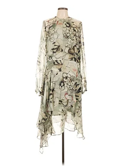 Pre-owned Worth New York Cocktail Dress In Green