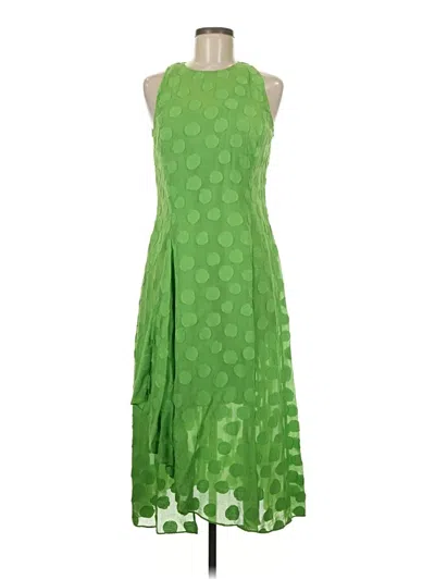 Pre-owned Worth New York Cocktail Dress In Green